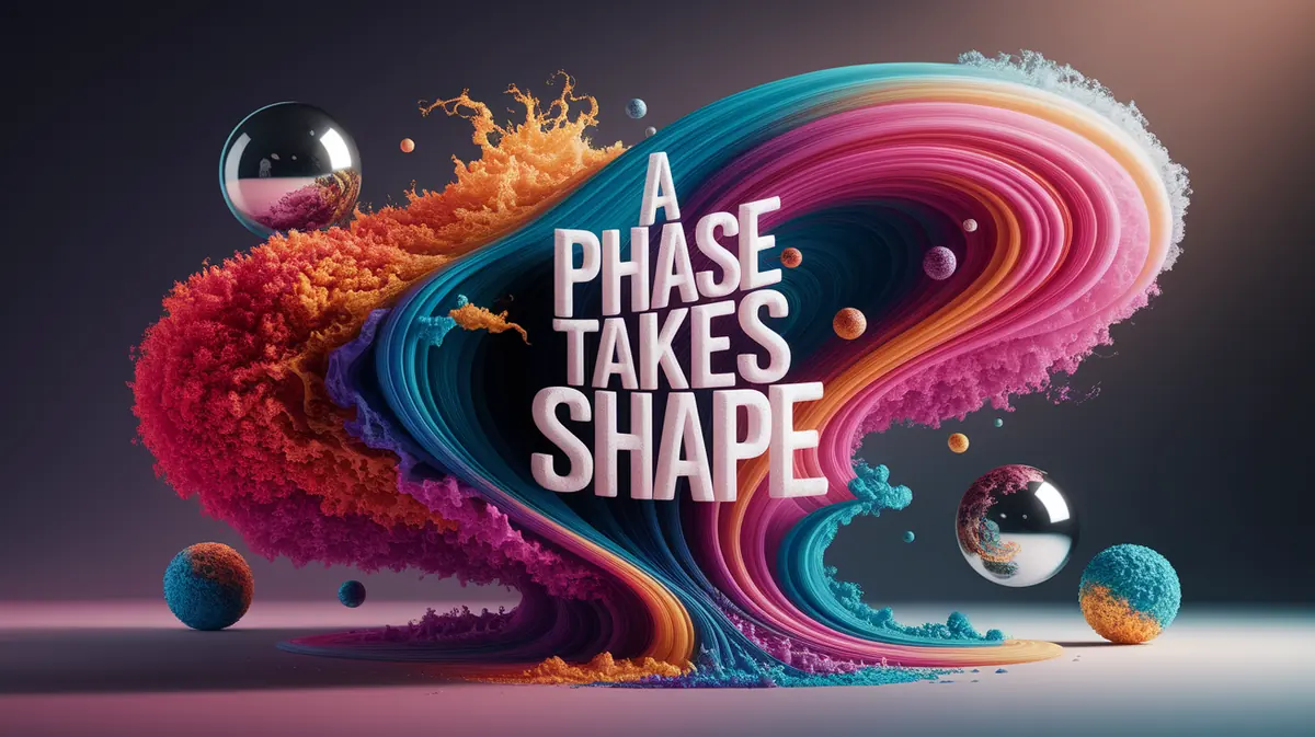 A conceptual illustration representing A Phrase Takes Shape. Visualize the main ideas: . Creative but clear representation of the concept. Style: photorealistic. high quality, detailed, professional, clean composition, good lighting, sharp focus, well-composed. high quality, professional, detailed, well-composed
